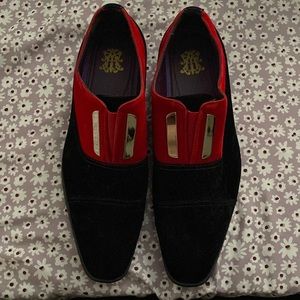 Men’s velvet dress shoes size 12
